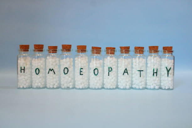 Homeopathy bottles